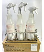 Commercial Heavy Duty ECOLAB 3 Compartment Wall Mount Spray Bottle Holde... - $38.38 CAD