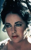 Elizabeth Taylor 1970&#39;s portrait with her hair up 8x12 inch photo - £10.26 GBP