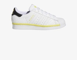 Embossed Script Adidas Superstar J Boys Sneakers Size 6 - £42.83 GBP