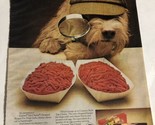 Vintage Top Choice Dog Food Print Ad PA3 - £6.30 GBP