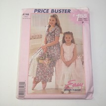 Stitch &#39;n Save 8146 Size 7-14 Girls&#39; Dress and Petticoat - £10.05 GBP