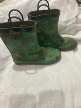 Kamik Kids Greet Unisex Rain Boots Size 1 pull- on Outdoors Camping - $25.38 CAD