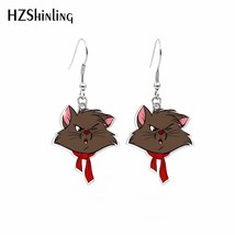 Cats marie cartoon anime acrylic hook earrings dangle drop earrings resin epoxy fashion thumb200