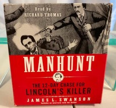 Manhunt: The 12-Day Chase for Lincoln&#39;s Killer, by James L Swanson - £6.22 GBP