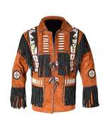 Bonned Western Leather Jacket - $3,506.71 MXN