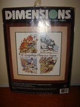 Dimensions A Season For Everything Stamped Cross Stitch Kit - $15.99