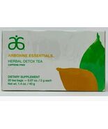 Arbonne Essentials Herbal Tea 20 Bags ** hard To Find** Discontinued  - $114.80