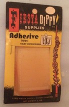 Vintage Fiesta Dippy Supplies Adhesive by Yaley Sealed New old Stock NOS - £10.11 GBP