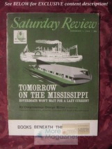 Saturday Review December 1 1962 Mississippi River Marshall W Fishwick Max Lerner - £6.90 GBP