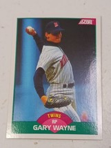 Gary Wayne Minnesota Twins 1989 Score Rookie Card #91T - £0.73 GBP