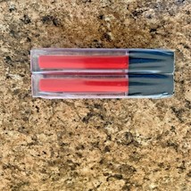 Maybelline New York Vivid Hot Lacquer 70 So Hot Red Liquid Lip Gloss Lot of 2 - £5.28 GBP