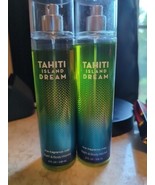 Bath &amp; Body Works Tahiti Island Dream Fine Fragrance Mist 8oz X2 - €23,88 EUR