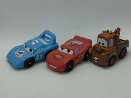 Mattel Cars Pixar Mini 2&quot; Cars Lightning McQueen, Tow mater Chick Cake T... - $9.85