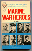 Jay Scott Marine War Heroes Civil War to Korean War First Printing  - £11.67 GBP