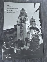 HEARSTCastle  San Simeon San Luis Obispo California CA Brochure 1960s - £13.52 GBP