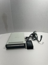 Xbox 360 HD DVD Player  HD-DVD drive + Power Cables White - Turns On - Untested - £31.26 GBP