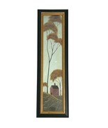 Warren Kimble Vtg Signed Print Four Seasons Fall Wood Framed 29.25 x 8.25 - $64.96 CAD
