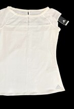 Adidas Advantage Tee ClimaCool White Women’s Size S NWT Performance Top image 3