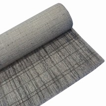 4x6ft Grid Pattern Charcoal Color Rug Living Room Handmade Handloom Rug | 100% - £259.38 GBP