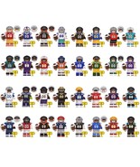 32pcs Collection Football Players Rugby Players Super Bowl NFL Minifigur... - $77.31 CAD