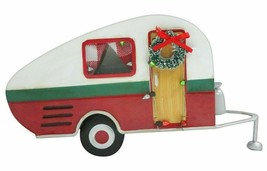 Target Wondershop 2018 Large 16.25&quot; Teardrop Retro Metal Christmas Camper NWT - $29.98