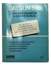 1968-1969 DATSUN 510 L13 L16 L20 SERVICE SHOP REPAIR GUIDE CLYMER MANUAL - £15.28 GBP