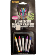2012 Spirit Fluorescent Makeup Crayons Glow Blacklight Halloween Sealed E52 - €21,39 EUR