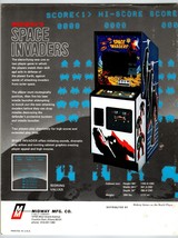 Space Invaders Arcade Game Flyer Original Video Art Alien Invasion Retro 1978 - £34.00 GBP