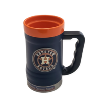 Houston Astros MLB 15 Oz Premium Ceramic Fusion Stainless Steel Mug Blue - £21.78 GBP