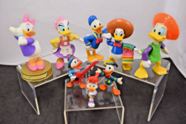 Lot of 8 Walt Disney Donald & Daisy Duck Figurines - £22.90 GBP