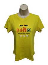 2017 NYRR New York Road Runners Run 5K Womens Medium Yellow Jersey - £13.95 GBP