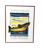 Hanford Reach Monument Saddle Mountain Wildlife Refuge Fishing Art Print... - €42,27 EUR