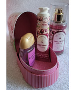 BBW Sweetheart Cherry Travel Sizes &amp; Valentines Cardboard Mailbox Gift Set - $28.52 CAD