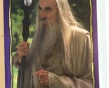 Lord Of The Rings Trading Card Sticker #l Christopher Lee - $1.97
