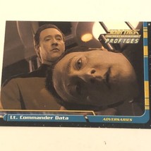 Star Trek TNG Profiles Trading Card #39 Lt Commander Data Brent Spinner - £1.54 GBP