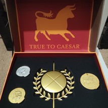 Fallout New Vegas Caesars Favours Set Enamel Pin Figure Coin Collectibles - £112.76 GBP