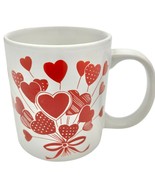 Bouquet of Hearts 6oz White Mug Valentines Lovers - £10.87 GBP