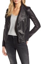 Trouve  Leather Moto Jacket Sz XS Black - $2,683.76 MXN