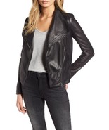 Trouve  Leather Moto Jacket Sz XS Black - $140.98
