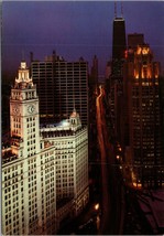 The Magnificent Mile Chicago IL Postcard PC544 - £3.92 GBP