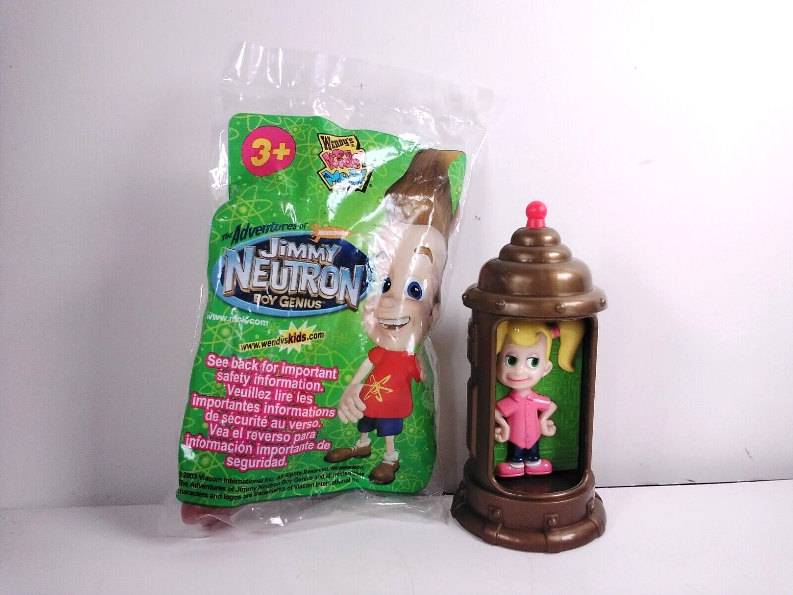 Primary image for Adventures of Jimmy Neutron Jet Pack Jimmy, Cindy Rocket -Wendy's Kids Meal Toys