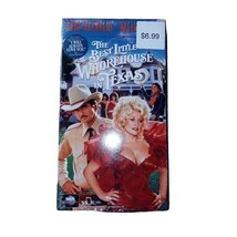 New VHS 1982 Movie The Best Little Whorehouse Texas Burt Reynolds Dolly ... - £7.76 GBP