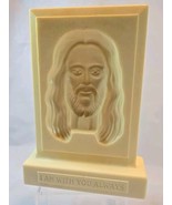 Vintage Ron Cotter Miracle Face of Jesus Christ I Am With You Always Sta... - £14.30 GBP