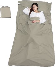 Sleeping Bag Liner Portable Travel Camping Sheets Lightweight And Compact - $35.98