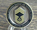 ANG Kansas Air National Guard 184th Wing CMS Challenge Coin #58W - £14.89 GBP