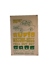 Rufio Motion City Soundtrack Poster Silkscreen Grog Sho - $44.99