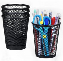 HappyHapi Mesh Pen Holder 4pcs, Black Pen Holder for Desk 2.48&quot;D x 3.54&quot;... - €9,00 EUR