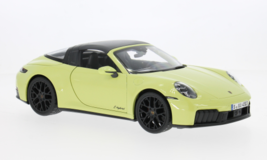 Maisto Porsche 911 (992.2) Targa 4 GTS Hybrid Light Yellow 2025 1:18 Mod... - $84.95
