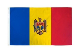 3x5 Moldova Flag Country Banner New Indoor Outdoor 100D - £10.21 GBP
