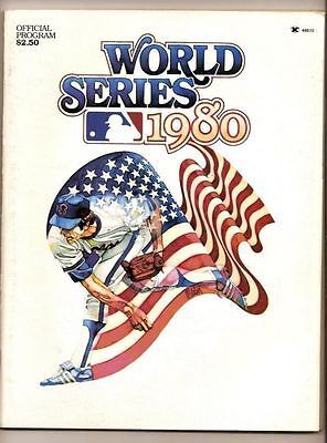 1980 World Series Program Philadelphia Phillies Kansas City royals SCHMI... - $35.13